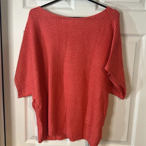 Women's Coral Knit Sweater NWT size 1X - Picture 6 of 10